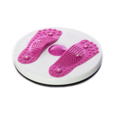 Диск здоровья Metr+ MS 2479-1 P с массажными ступнями, Розовый (MS 2479-1 Pink-RT)