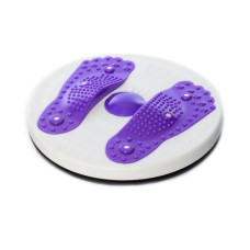 Диск здоровья Metr+ MS 2479-1 W с массажными ступнями, Фиолетовый (MS 2479-1 Wisteria-RT)