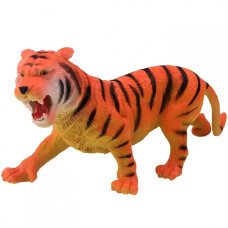 Игрушка тигр пластиковый Metr+ Y13 G, животные Африки, 14 см (Y13-4-RT)