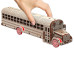 Конструктор 3D Mr.Playwood 10107 школьный автобус, 107 деталей (10107-RT)