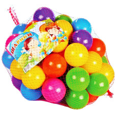 Шарики для сухого бассейна MToys 13026MT диаметр 6 см, 50 шт. (13026MT-RT)