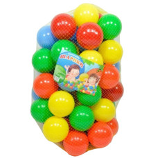 Шарики для сухого бассейна MToys 16026 мягкие, диаметр 7 см, 30 шт. (16026-RT)