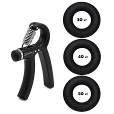Набор кистевых эспандеров Newt NE-1587-60 K кольцо, эспандер ножницы Power Grip Set1 (NE-1587-600-RT)