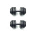 Гантели композитные Newt NE-PL-G-019-2 D, Rock Pro, 2 шт. по 19 кг (NE-PL-G-019-2-RT)