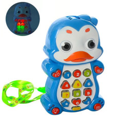 Интерактивный телефон с проектором Play Smart 7614 P Пингвин, на русском языке (7614-1-RT)