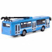Троллейбус игрушка Автопарк 6407B, инерционній, 11 см (6407B Blue-RT)