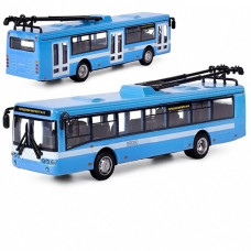 Троллейбус игрушка Автопарк 6407B, инерционній, 11 см (6407B Blue-RT) Троллейбус игрушка Автопарк 6407B, инерционній, 11 см (6407B Blue-RT)
