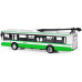 Троллейбус игрушка Автопарк 6407A, инерционній, 11 см (6407A Green-RT)
