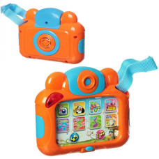 Фотоаппарат игрушка музыкальный PlaySmart 7435 O Умная камера, Оранжевый (7435 Orange-RT)