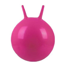 Мяч для фитнеса с рожками Profi MS 0380 P Розовый, 45 см (MS 0380 Pink-RT)