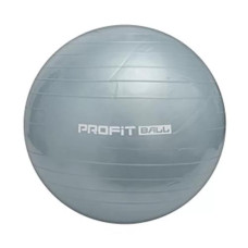 Мяч для фитнеса 75 см Profit M 0277 G, ПВХ, Серый (M 0277G-RT)
