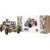 Деревянный 3D конструктор PuzzleOK 65-00743, Хамер, 65 деталей (65-00743-RT)