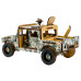 Деревянный 3D конструктор PuzzleOK 65-00743, Хамер, 65 деталей (65-00743-RT)