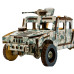 Деревянный 3D конструктор PuzzleOK 65-00743, Хамер, 65 деталей (65-00743-RT)