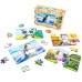 Деревянные пазлы для детей PuzzleOK Puz-10369 Животные, 4 картинки (Puz-10369-RT)