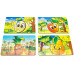 Деревянные пазлы для детей PuzzleOK Puz-84681 Фрукты, 4 картинки (Puz-84681-RT)