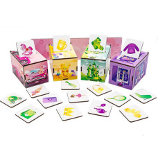 Деревянный сортер Монтессори PuzzleOK Puz-89737 Принцесса (Puz-89737-RT)