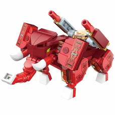 Конструктор с подвижными деталями Qman 41225-1, Mechanical Beasts, Слон (41225-1-RT)