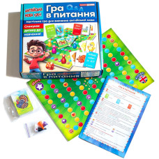 Настольная игра Ranok Creative 10120189 Вопросы, на английском языке (10120189-RT)