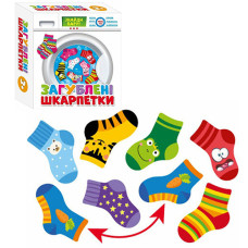 Настольная игра Ranok Creative 200000018 Потерянные носочки, Найди пару (200000018-RT)