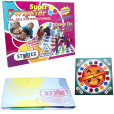 Напольная игра Твистер Strateg 11386, Super Twipster, поле 200х125 см (11386-RT)