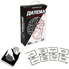 Настольная игра с вопросами для компании Strateg 30397 Дилемма (30397-RT)