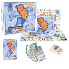 Настольная игра Strateg 30496 Инвестмонополия Одесской области (30496-RT)