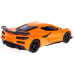 Машинка спорткар TechnoDrive 250383W O, Chevrolet Corvette Z06 2023, Оранжевый (250383W Orange-RT)