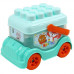 Конструктор для малышей Технок 0396TXK T, Автобус мини, Бирюзовый (0396TXK Turquoise-RT)