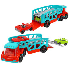 Автовоз игрушка Технок 0938TXK с двумя машинками (0938TXK-RT)