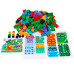 Конструктор с животными Технок 2222TXK Dino park, 190 деталей (2222TXK-RT)