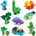 Конструктор с животными Технок 2222TXK Dino park, 190 деталей (2222TXK-RT)