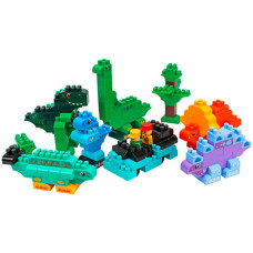 Конструктор с животными Технок 2222TXK Dino park, 190 деталей (2222TXK-RT)