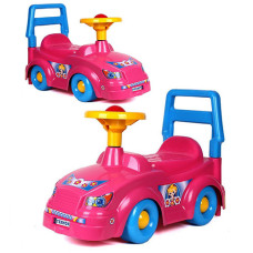 Машинка толокар Технок 3848TXK P для девочки Розовый (3848TXK-RT)