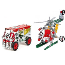 Конструктор металлический Технок 4364TXK M Мегауниверсал на 381 деталь (4364TXK-RT)