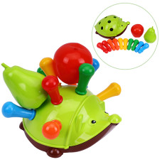 Сортер ежик Bambi Технок 8300TXK пластиковый, Зеленый (8300TXK Green-RT)