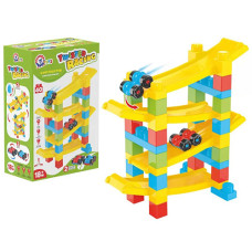 Конструктор с машинками Технок 9581TXK Закрученные гонки, на 40 деталей (9581TXK-RT)