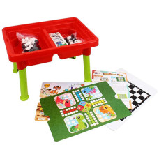 Игровой столик для детей Технок 9604TXK в наборе 7 игр (9604TXK-RT)