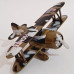 Военный самолет игрушка A-Toys XG879-102 K металлический, Хаки, 16 см (XG879-102 Khaki-RT)