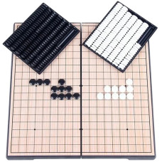 Настольная игра Го UB 3215GG, китайские шашки, размер доски 32х32 см (3215GG-RT)