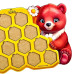 Детский пазл сортер Ubumblebees PSD277 Мемори соты (PSD277-RT)