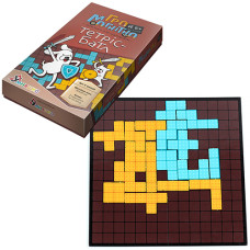 Настольная игра на магнитах Умняшка 1418 Тетрис-баттл (1418-UM-RT)