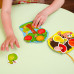 Игра шнуровка для детей 2 в 1 Vladi Toys VT1804-45 Ежик в лесу (VT1804-45-RT)