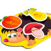 Игра шнуровка для детей 2 в 1 Vladi Toys VT1804-45 Ежик в лесу (VT1804-45-RT)