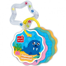 Карточки на кольце Vladi Toys VT2000-32 C, Подводные жители, с погремушкой (VT2000-32-RT)