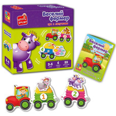 Настольная игра на липучках Vladi Toys VT2100-13 Веселый фермер (VT2100-13-RT) Настольная игра на липучках Vladi Toys VT2100-13 Веселый фермер (VT2100-13-RT)