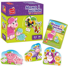 Настольная игра на липучках Vladi Toys VT2100-14 Мама и малыш (VT2100-14-RT)