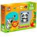 Набор магнитов для детей Vladi Toys VT3106-25 M Зоопарк, 18 фигурок (VT3106-25-RT)
