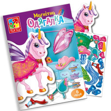 Магнитная игра Vladi Toys VT3204-27 M Единорог, 18 аксессуаров (VT3204-27-RT)
