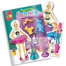 Магнитная одевалка Vladi Toys VT3204-30 T Блондинка, 21 магнит (VT3204-30-RT)